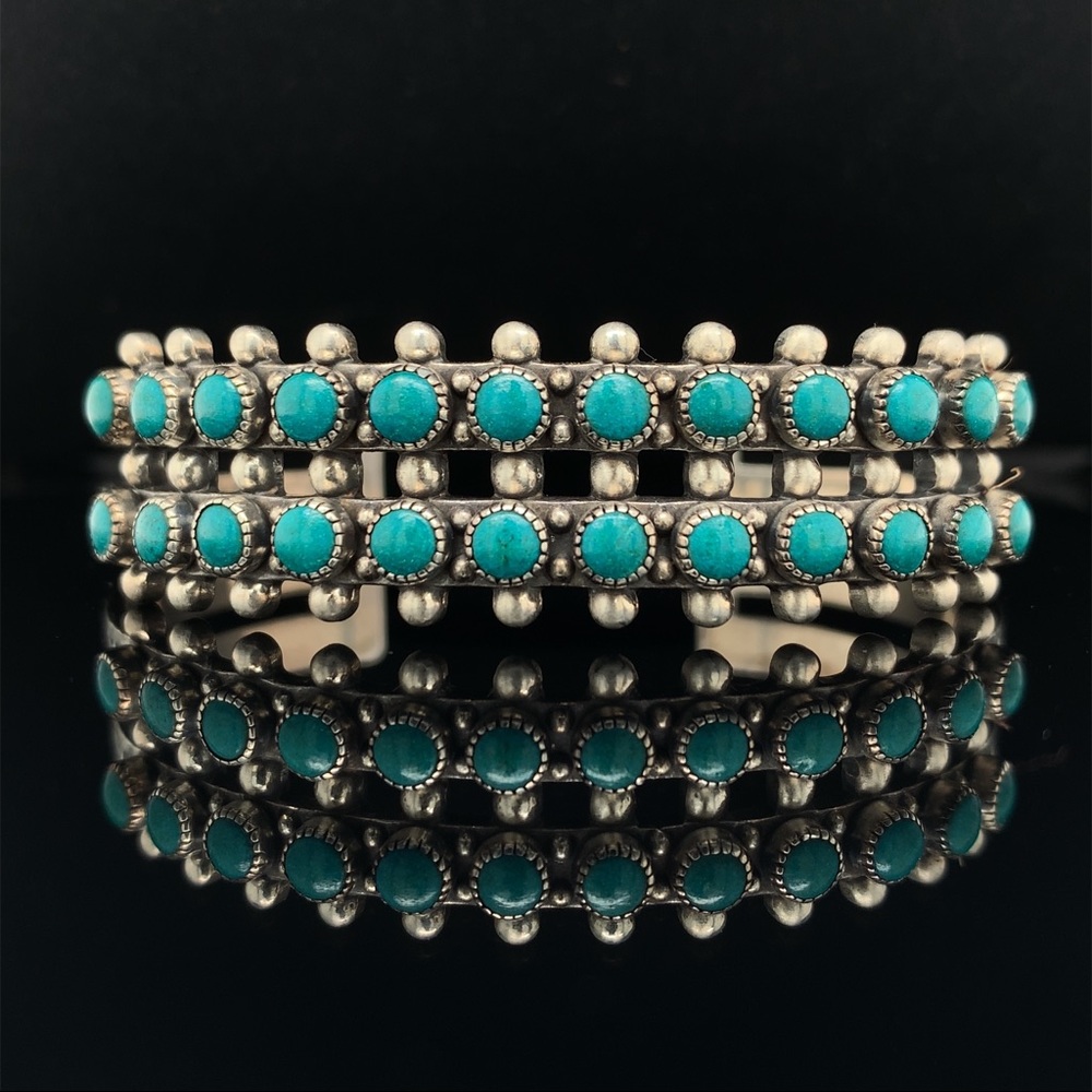 Turquoise Sterling Silver Bangle